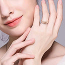 Flower Magnetic Rings Adjustable Open Ring Women Minimalist Health Energy Rings