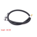 Motorcycle Bike Tyre Inflator Hose Air Pump Extension Tube Adapter (60cm) Newly