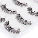 Beauty Long Cross Thick False  Eyelashes Handmade Eye Lashes Extension Black