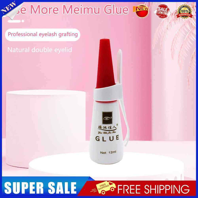 12ml False Eyelash Glue Non-irritating Eyelash Application Adhesive Makeup