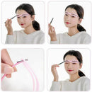 4 Styles Cosmetics Eyebrow Shaper Kit Eyebrow Stencil Thrush Card Grooming