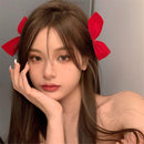 Bangs Hairclip Barrettes Headdress Bowknot Side Hairpins Ribbon Hair Bows Clips