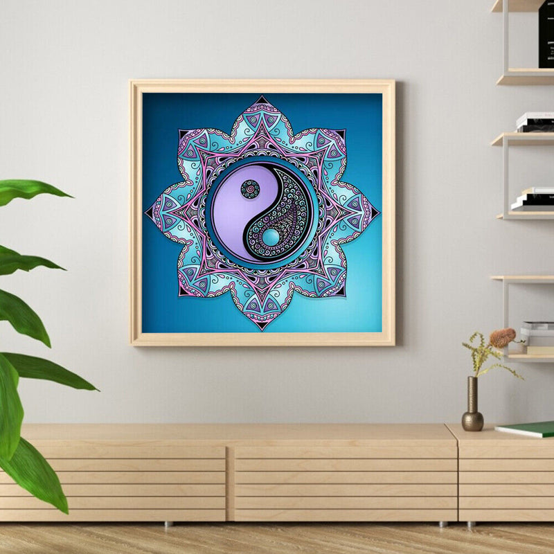 5D DIY Diamond Painting Mandala Partial Special Shape Drill Rhinestone Art Newly