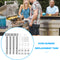 Useful Grill Burner Tube 4pcs BBQ Replacement Pipe Camping Tool Grill Tube Spare