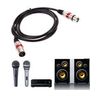 XLR Male to Female Microphone Extension Cable Audio Wire for Mixer (80)