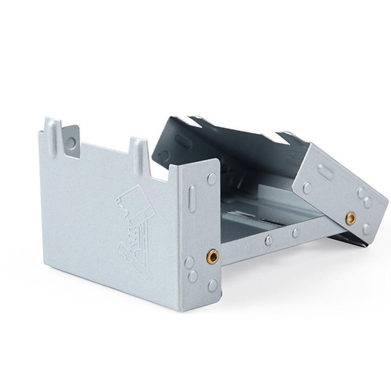 Outdoor Mini Folding Portable Oven Picnic Camping Solid Fuel Alcohol Stove