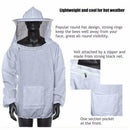 Beekeeper Beekeeping Jacket Protective Veil Smock Bee Clothes Equipment L4Q0