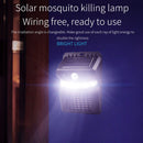 Solar Mosquito Killer Lamp Motion Sensor Garden Street Wall Light (W792-2) Newly