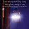 Solar Mosquito Killer Lamp Motion Sensor Garden Street Wall Light (W792-2) Newly