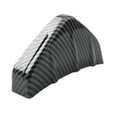 4PCS Carbon fiber Car Rear Bumper Lip Diffuser Shark Fins Splitter Accessories