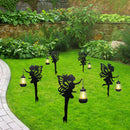 2pcs LED Solar Flower Fairy Lantern Light Waterproof Yard Art Garden Decor Newly