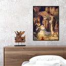 Jesus Birth Drawing Frameless DIY Oil Paint by Numbers Canvas Home Decor