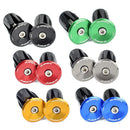 VG Sports 2pcs Bike Handlebar Stopper Bicycle Grip Bar Plug Cap (Black)