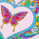 5D DIY Diamond Painting Butterfly Animal Partial Special Shape Drill Mosaic K