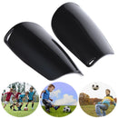 2pcs Kids Football Soccer Shin Guards Leg Supports Protector Pads (Black) Newly