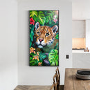 DIY Diamond Painting Kits Full Round Drill Tiger Mosaic Picture Home Decoration