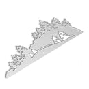 Tree Pattern Metal Punching Molds Stencil DIY Scrapbooking Dies Metal Christmas
