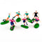 Decorations Football Toppers for Birthday Cake Set of 9 Soccer Toppers Cupcakes