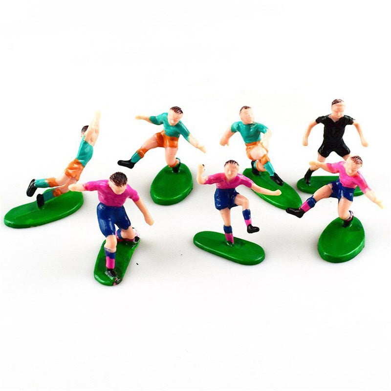 Decorations Football Toppers for Birthday Cake Set of 9 Soccer Toppers Cupcakes