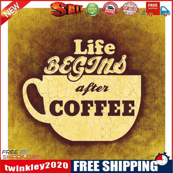 Coffee 5D DIY Diamond Painting Kits Full Round Drill Decor