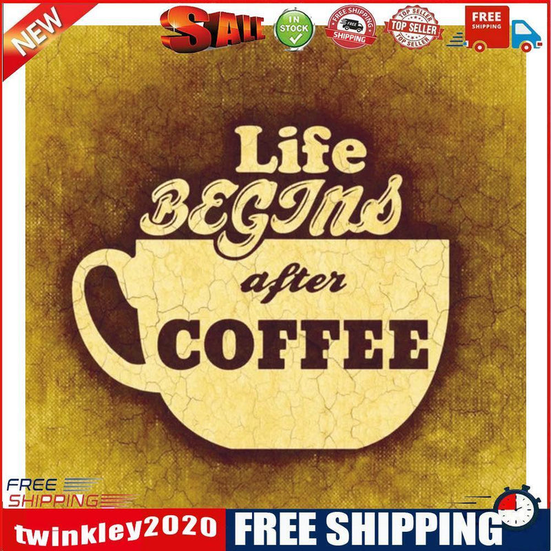 Coffee 5D DIY Diamond Painting Kits Full Round Drill Decor