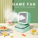 USB Air Cooler - Water Cooled Air Conditioner Fan Humidifier for Home Office