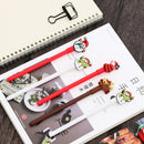 Snowman Santa Claus Christmas Series Gel Pen Black Ink Writing Supplies