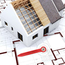 Woodworking Drawing Compass Circular Gauges Scribe Measurement Tool (Red) Newly