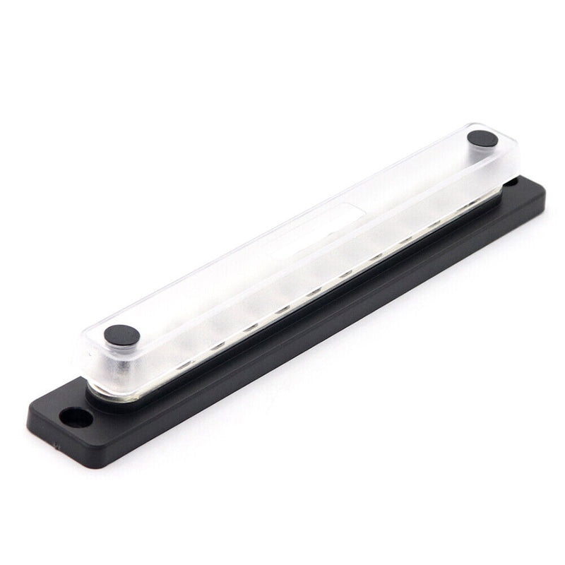 Bus Bar 48V 150 Amp Busbar with Clear Cover for Truck Boat RV (AOA1140-A) Newly