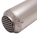 Universal Stainless Steel 89mm Motorcycle Exhaust Pipe Muffler Tools (Silve