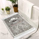 Muslim Prayer Rug Tassel Tablecloth Cover Yoga Mat Household Blanket W3W6