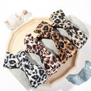 Leopard Print Party Spring Headwear Girls Headband Wide Hair Band Turban