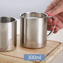 300ml Outdoor Stainless Steel Cup Beverage Coffee Tea Mug Camping Drinkware