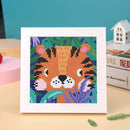 DIY Animals Rhinestone Drawing Part Special Shaped Drill Diamond Painting Craft
