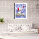 5D DIY Diamond Painting Elephant Full Drill Rhinestone Mosaic Art Picture Kit
