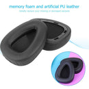 2pcs Earphone Earpads PU Leather Momery Foam Cushion for Monster DNA 2.0 Headset