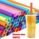 Accessories Tableware Disposable Straws Drinking Straws Colorful Straw