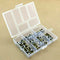 Portable Plastic 6-Compartment Storage Container Small Y4S0 Case F6E4
