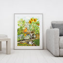 Field Courtyard DIY Oil Paint By Numbers Paintwork for Kids Adults No Frame Art