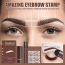 Eyebrow Stencil Grooming Shaper Durable Template Makeup Tools (Dark Brown) Newly