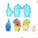 Silicone Moulds Jewelry Making Tool Christmas Keychain Molds Garden Elves Mold