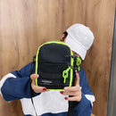 Fashion Nylon Crossbody Bag Women Hit Color Sports Travel Shoulder Handbag Purse