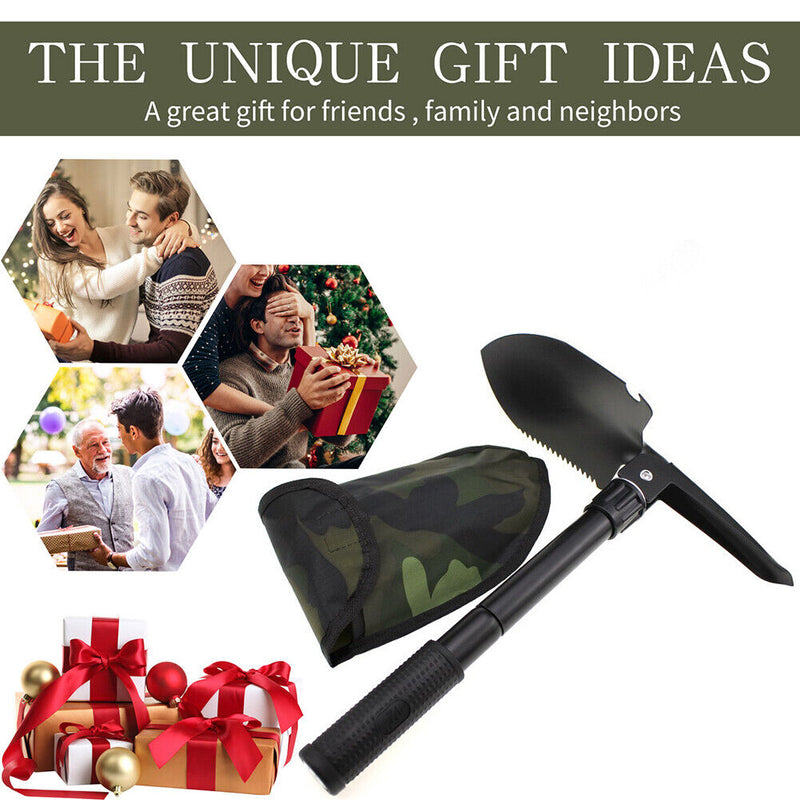 Multi-purpose Outdoor Garden Shovel Folding Camping Spade Portable Tools Newly