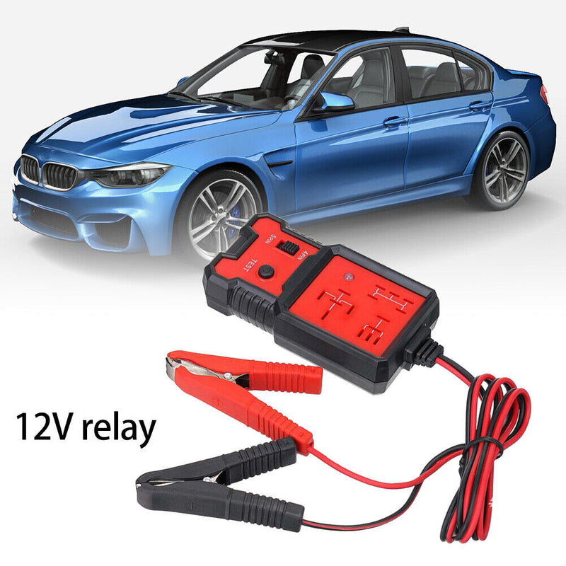 4pin 5pin 12V Cars Battery Checker Automotive Relay Tester Diagnostic Tools