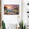 DIY Full Drill Square Diamond Painting Village Bridge Mosaic Kit (FC011)