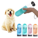 Carbon Filter Dog Travel Cup Water Dispenser Pet Water Bottle Drinking Bowl