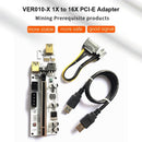 VER010-X PCIE Riser 1X to 16X Extender USB 3.0 Cable for Mining