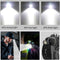 With Magnet Hook Camping Light Cap Clip Lights Headlamp XPG+COB Headlight