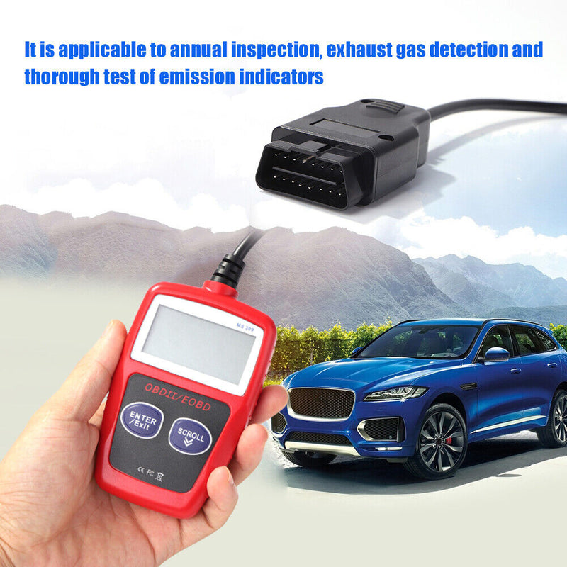 MS309 OBD2 Automotive Scanner Engine Analyzer Diagnostic Tools Car Code Reader