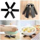 Foldable Trivets - Kitchen Table Protector Placemat for Hot Dish & Hot Pot